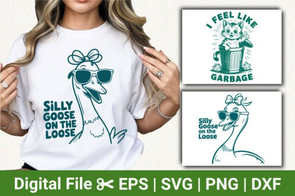 Cute Duck Goose Cat Svg,Sarcastic Shirt