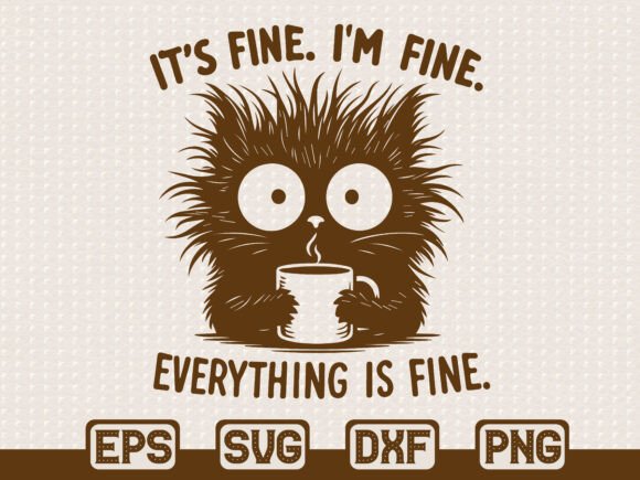 Funny Coffee Cat SVG Review