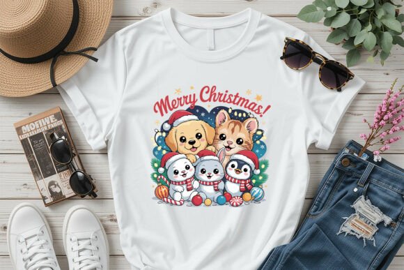 Meowy Christmas Winter Cat SVG Cute
